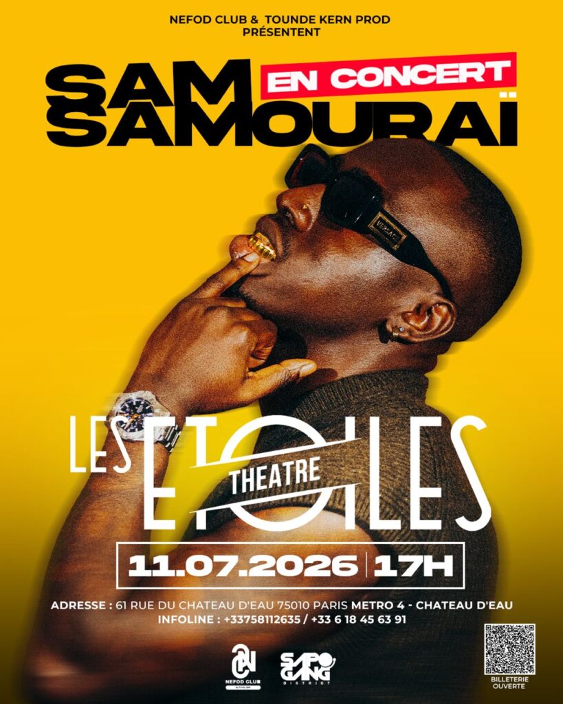 Sam Samourai en concert