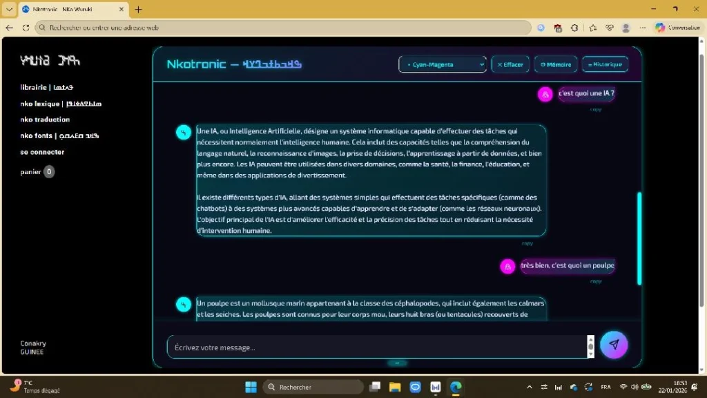 ia africaine nkotronic